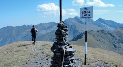 Kilátó pont  Scara Csúcs Törcsvár - Porta